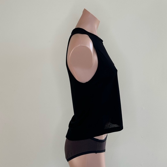 Koral Active Sheer Tank In Black - Picture 6 of 9